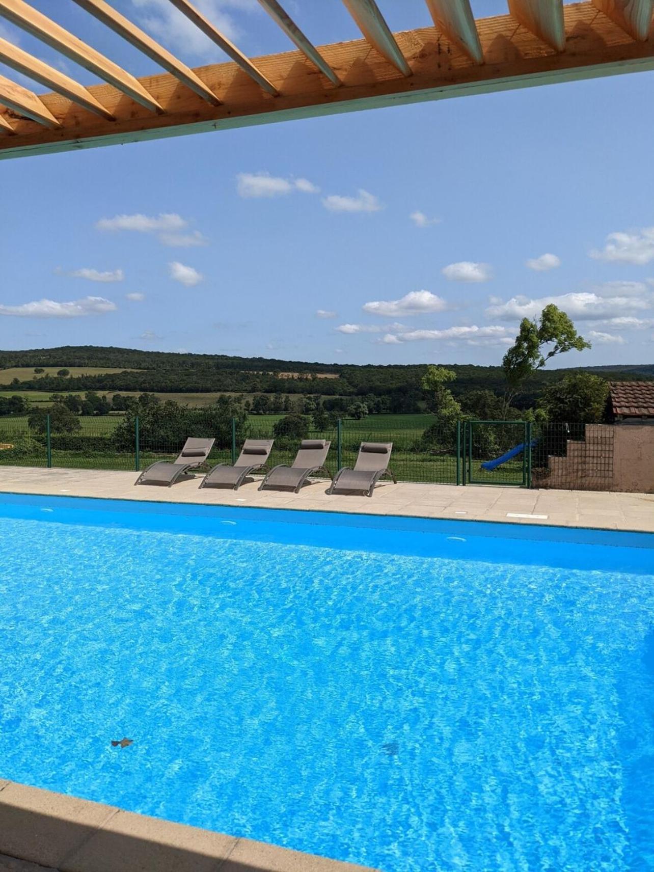 Large Gte With Pool In Peaceful Burgundy Villa Sailly Exterior foto